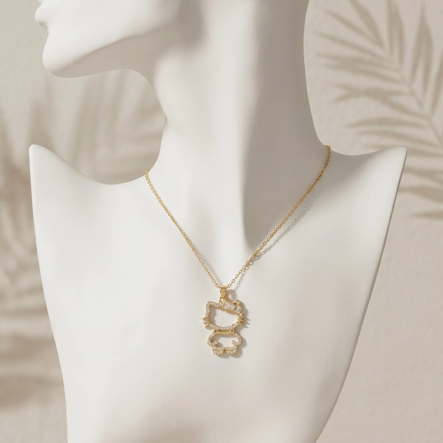 Kawaii Hello Kitty Bling Bling Necklace