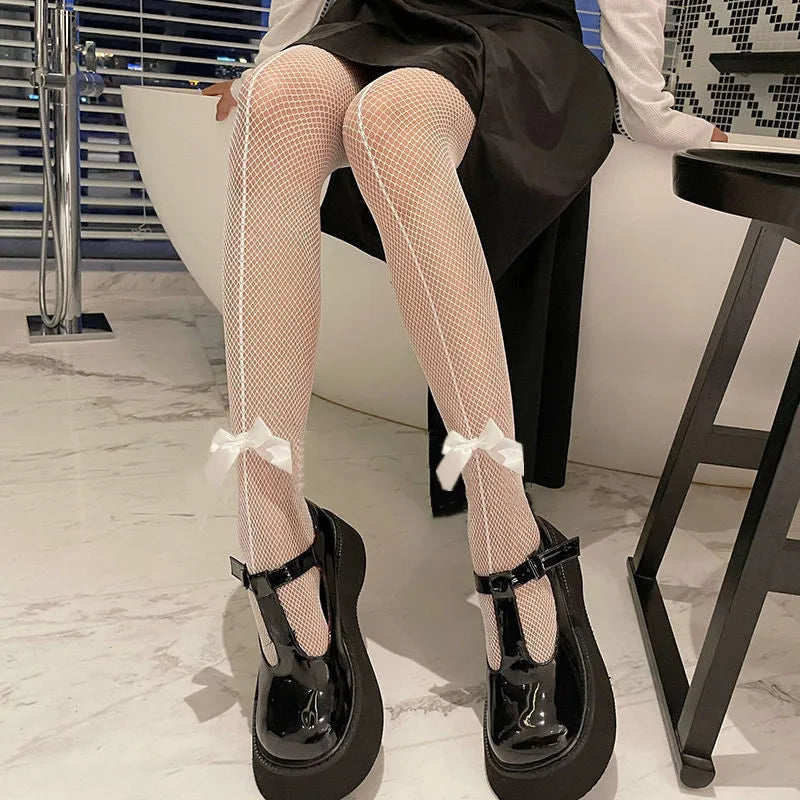 Kawaii Fishnet Tights - KAWAII LULU