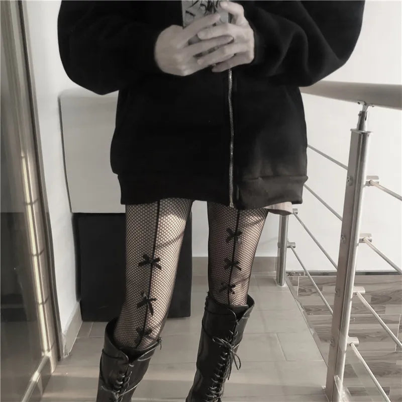 Kawaii Fishnet Tights - KAWAII LULU