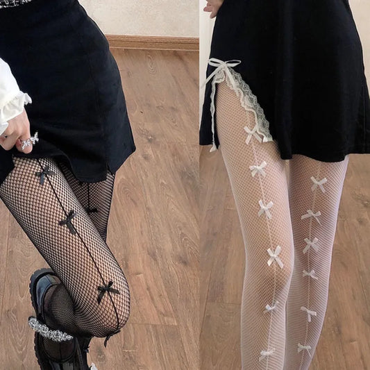 Kawaii Fishnet Tights - KAWAII LULU