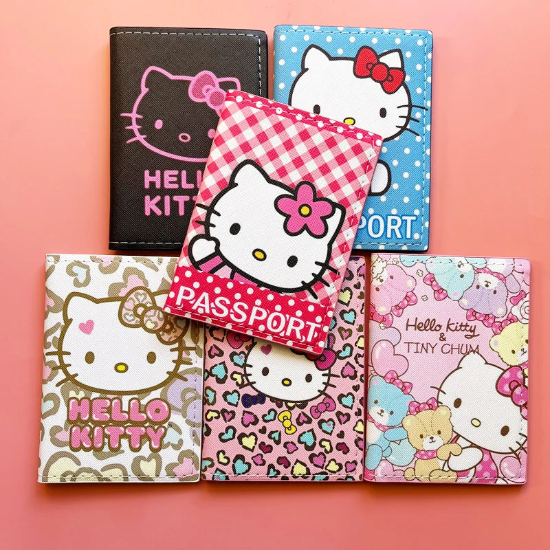 Kawaii Hello Kitty Passport Cover