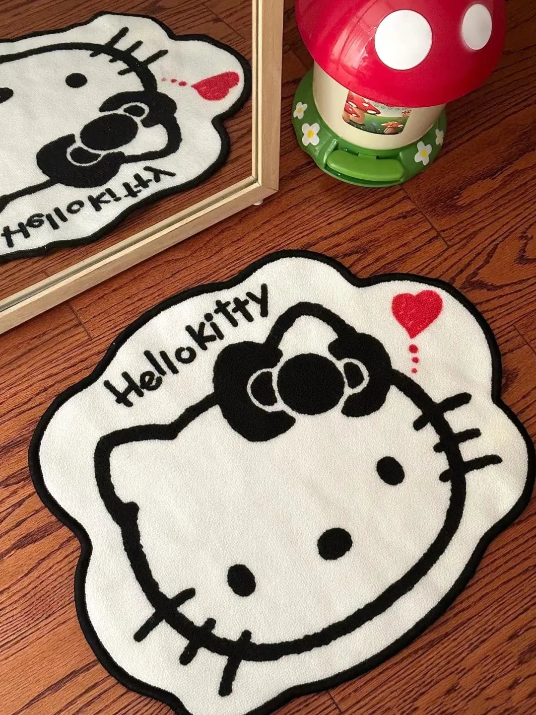 Kawaii Hello Kitty Plush Floor Mat - KAWAII LULU