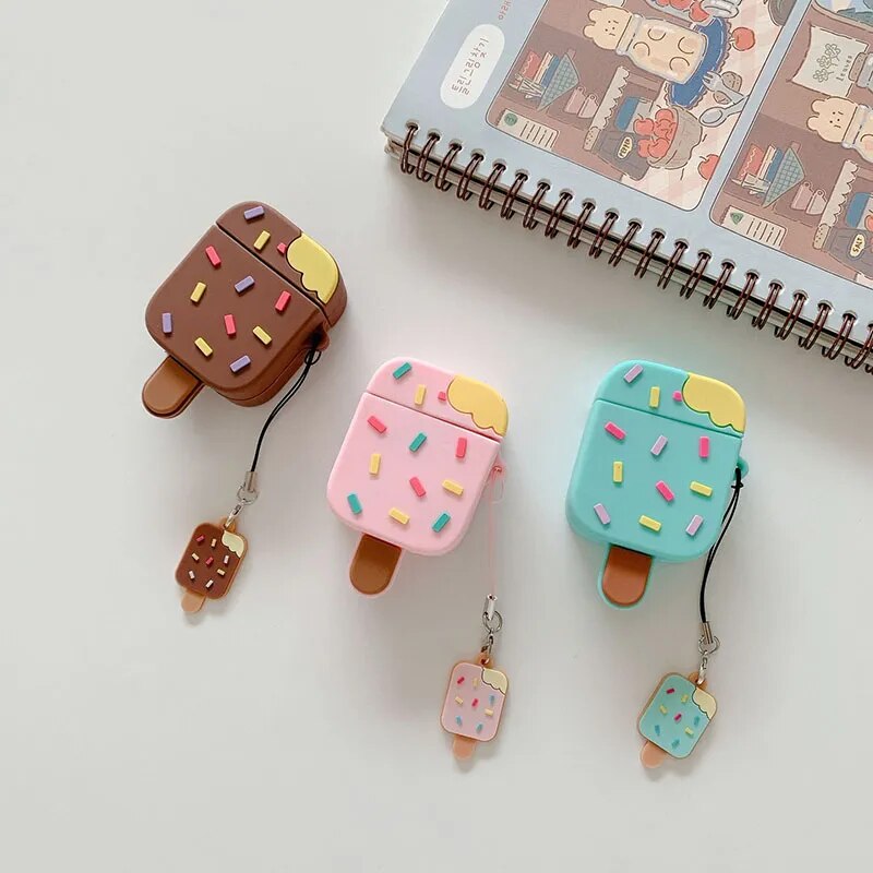 Kawaii Ice Cream AirPods Case - KAWAII LULU