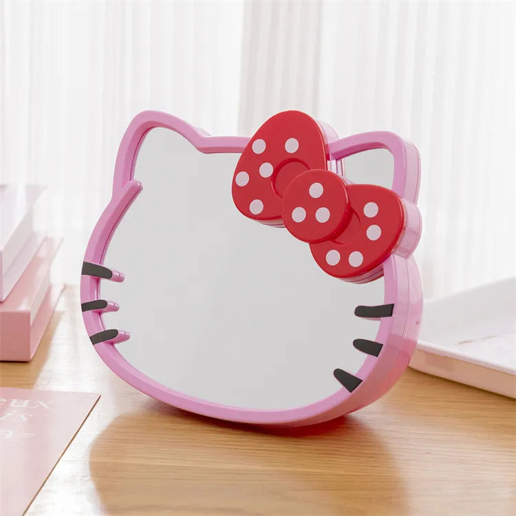 Kawaii Hello Kitty Desk Organizer with Mirror - KAWAII LULU