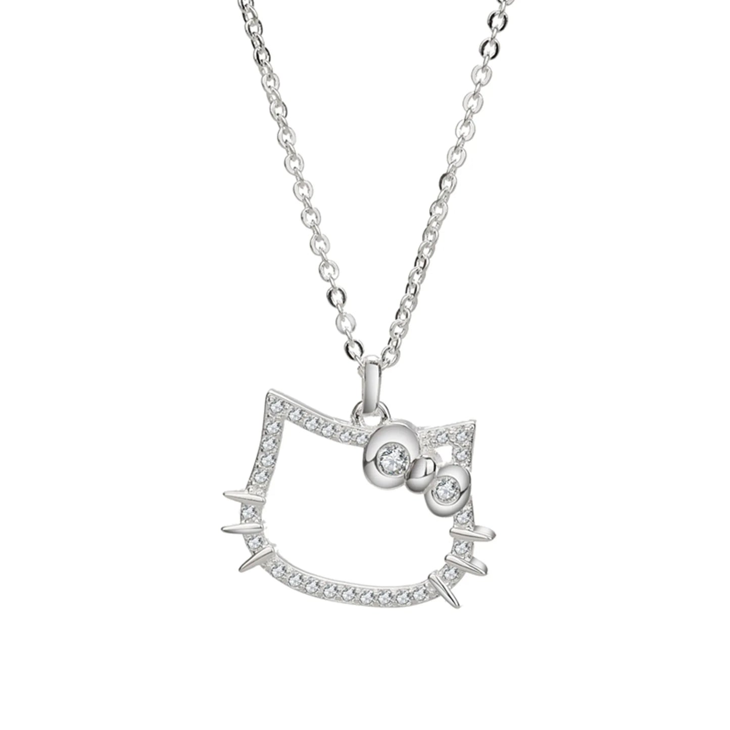 Kawaii Hello Kitty Necklace & Ring