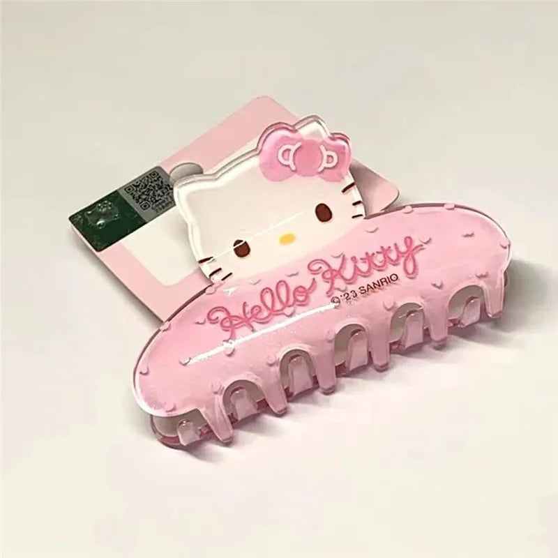 Kawaii Kitty Pink Hair Claw Clip