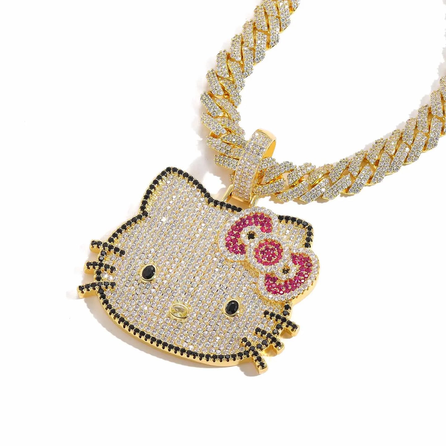 Kawaii Hello Kitty Pendant Necklace
