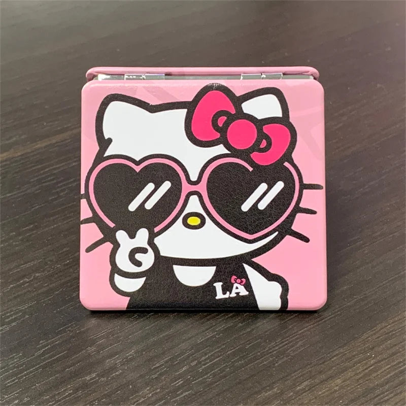 Kawaii Hello Kitty Portable Makeup Mirror - KAWAII LULU
