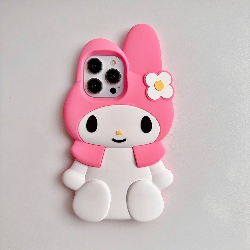 Kawaii My Melody Soft Silicone iPhone Case