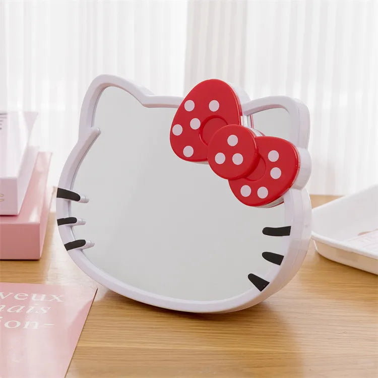 Kawaii Hello Kitty Desk Organizer with Mirror - KAWAII LULU