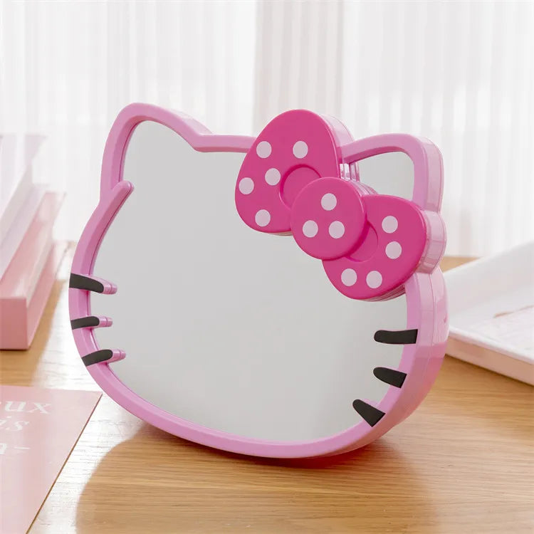 Kawaii Hello Kitty Desk Organizer with Mirror - KAWAII LULU
