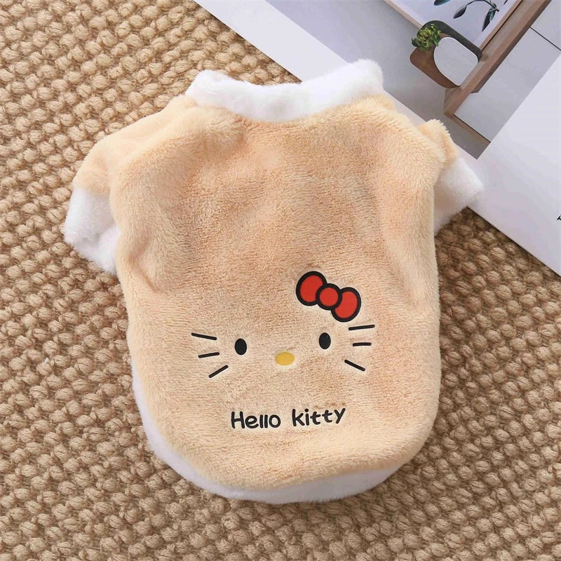 Kawaii Sanrio Pet Fleece Hoodie