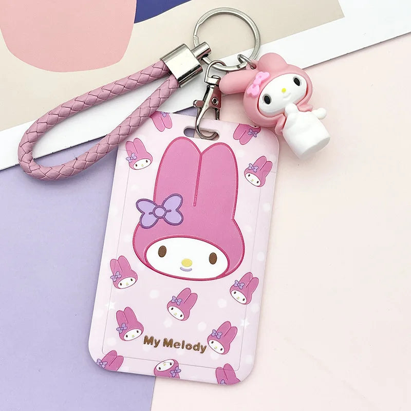 Kawaii Sanrio Card Holder Keychain - KAWAII LULU