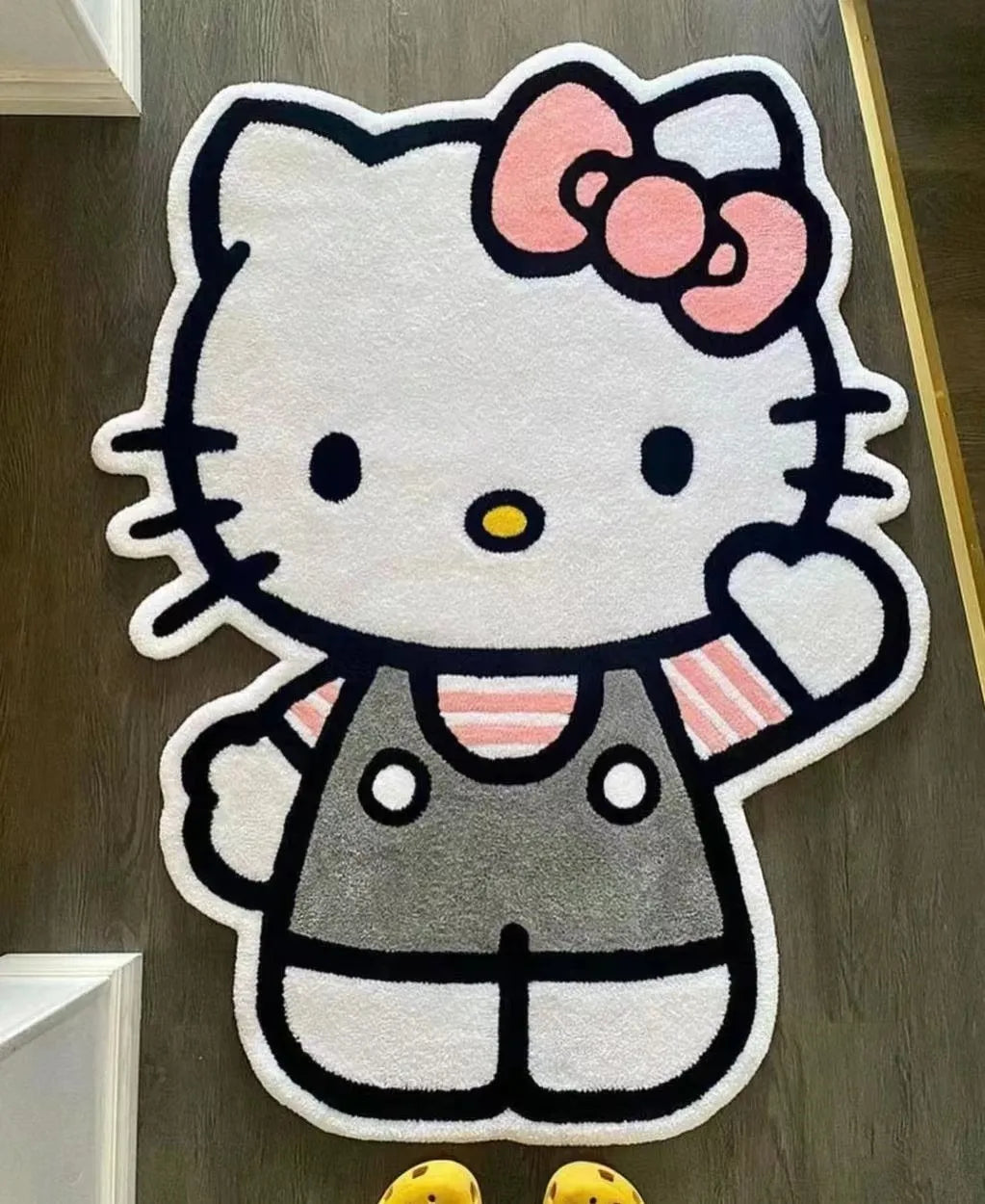 Kawaii Hello Kitty Plush Floor Mat - KAWAII LULU