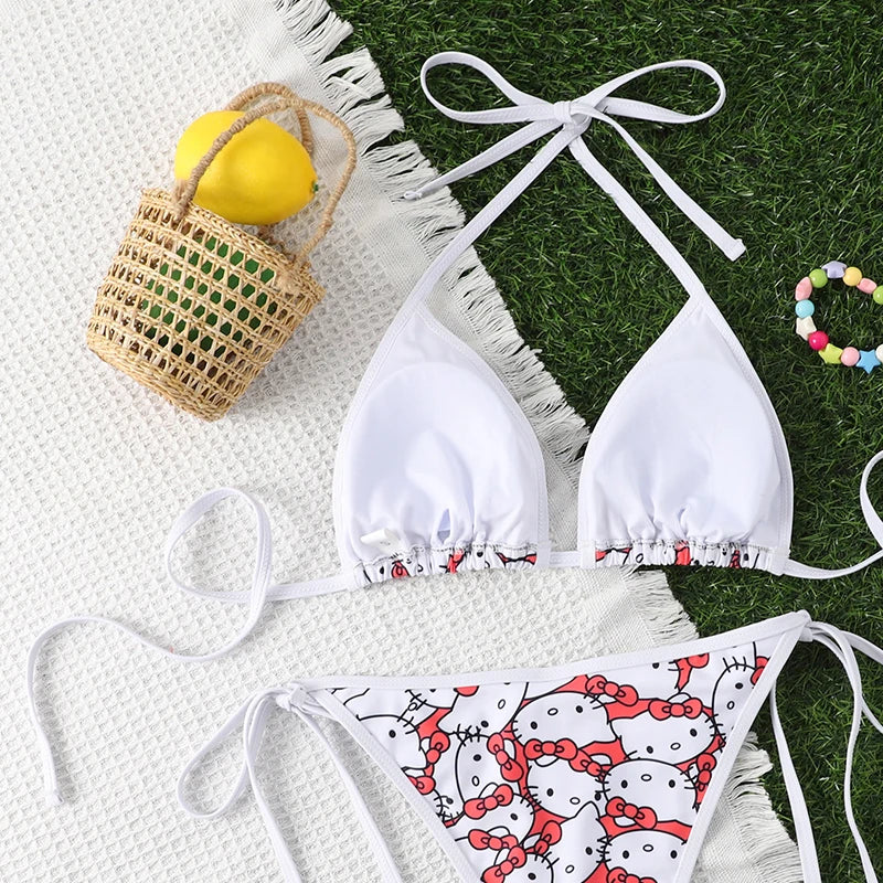 Kawaii Hello Kitty Cutie Bikinis