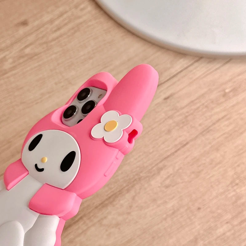 Kawaii My Melody Soft Silicone iPhone Case