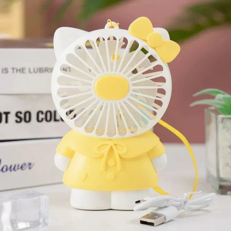 Kawaii USB Charging Mini Fan
