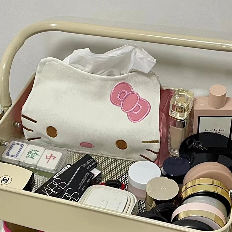 Kawaii Hello Kitty Tissue Box