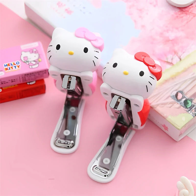 Kawaii Hello Kitty Stapler Set - KAWAII LULU