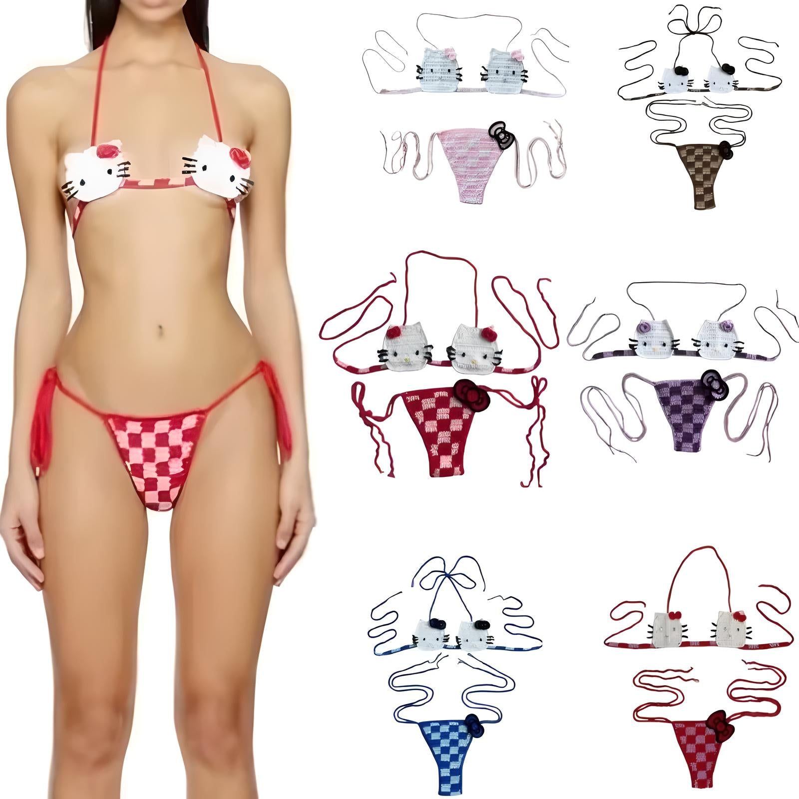 Kawaii Hello Kitty Sexy Bikini | KAWAII LULU Kawaii Hello Kitty Sexy Bikini | KAWAII LULU