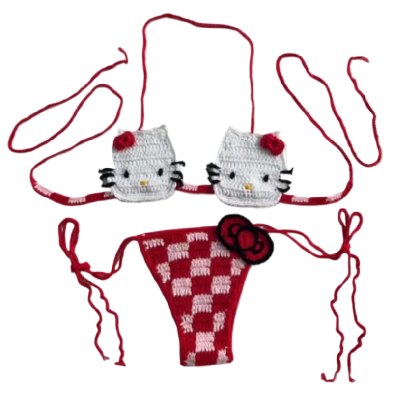 Kawaii Hello Kitty Sexy Bikini