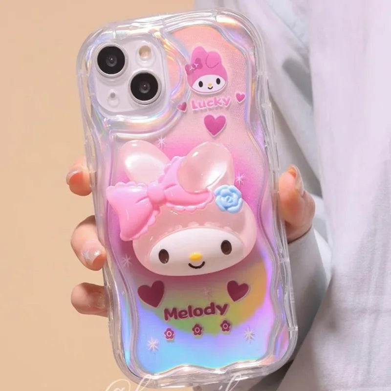 Kawaii Sanrio iPhone Case (My Melody, Cinnamoroll & Pompompurin)
