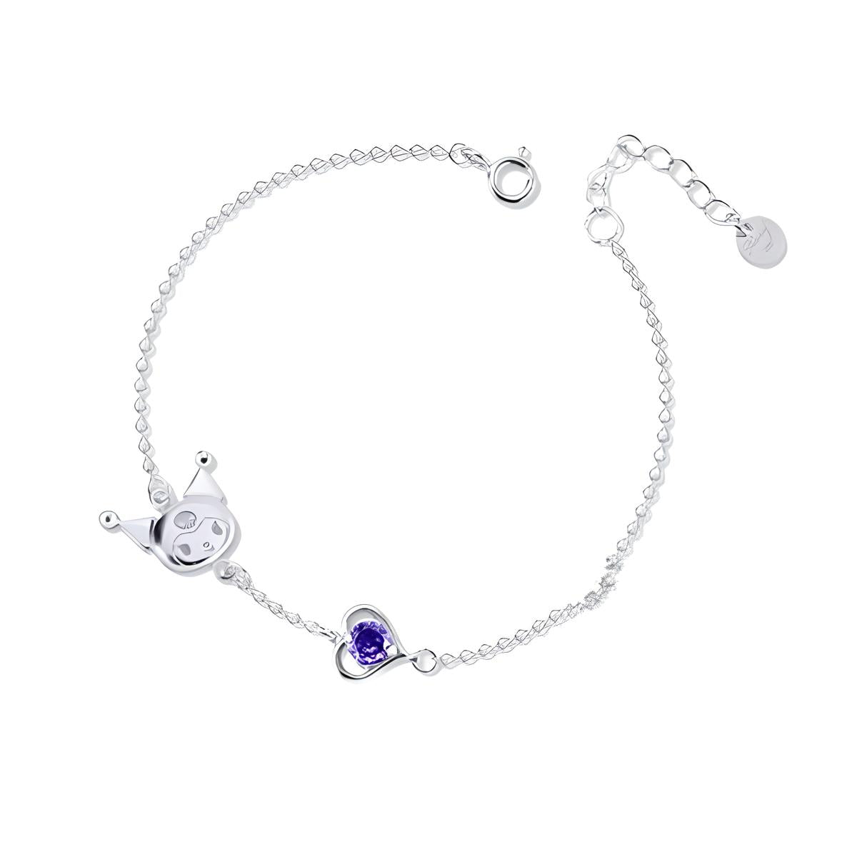 Kawaii Kuromi Jewelries (Necklace, Bracelet & Ring)
