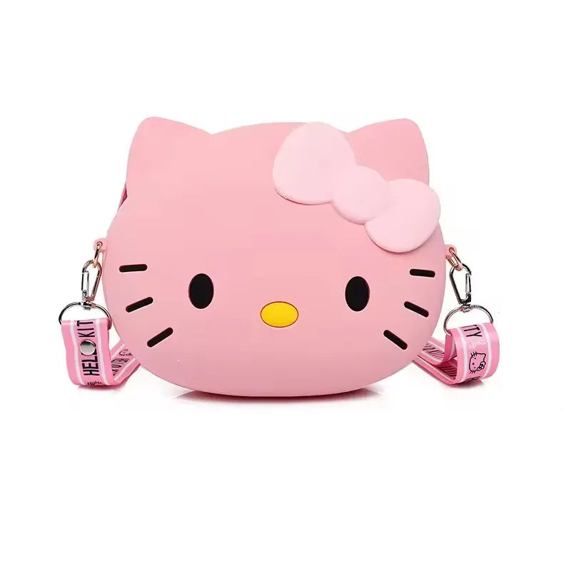 Kawaii Hello Kitty Soft Silicon Crossbody Bag