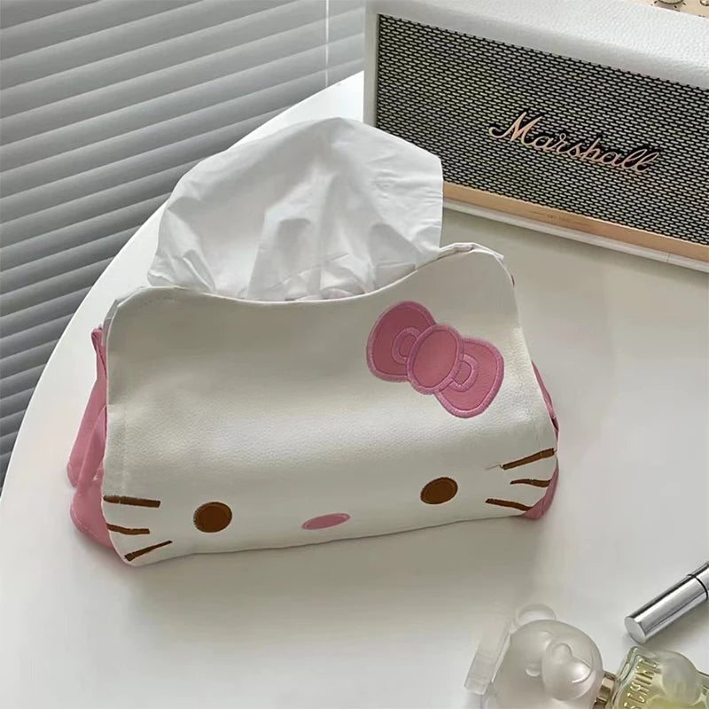 Kawaii Hello Kitty Tissue Box