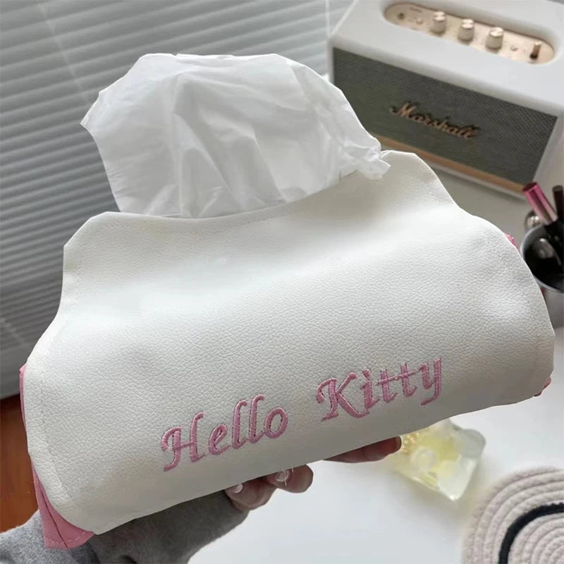 Kawaii Hello Kitty Tissue Box