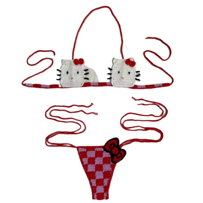 Kawaii Hello Kitty Sexy Bikini