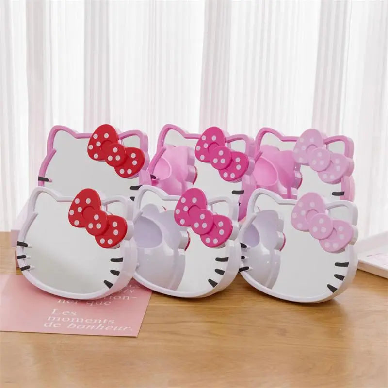 Kawaii Hello Kitty Desk Organizer with Mirror - KAWAII LULU