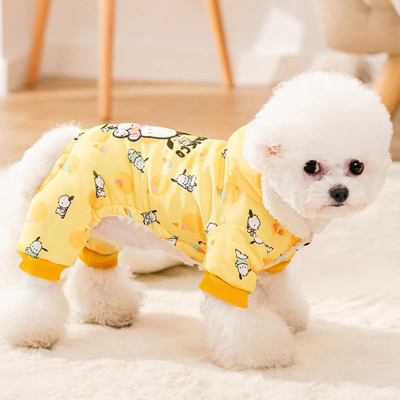 Kawaii Pochacco Fluffy Jacket for Pet