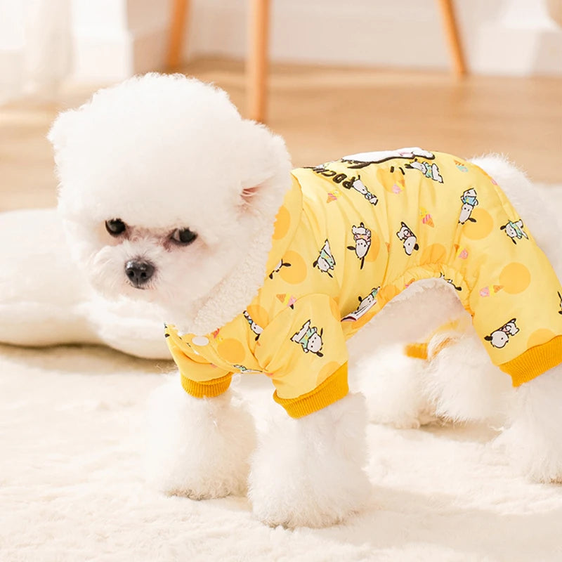 Kawaii Pochacco Fluffy Jacket for Pet