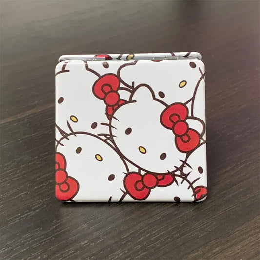 Kawaii Hello Kitty Portable Makeup Mirror - KAWAII LULU