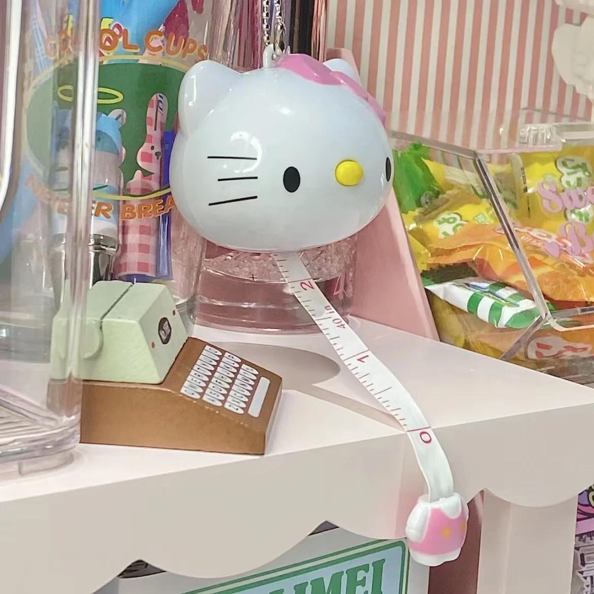 Kawaii Hello Kitty Mini Pendant Tape Measure