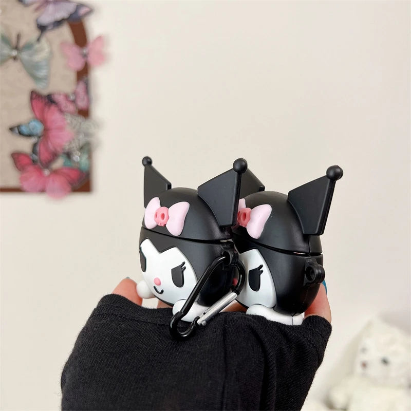 Kawaii Kuromi AirPods Case