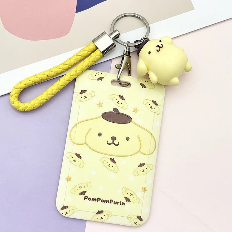 Kawaii Sanrio Card Holder Keychain - KAWAII LULU