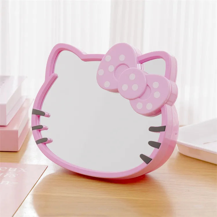 Kawaii Hello Kitty Desk Organizer with Mirror - KAWAII LULU