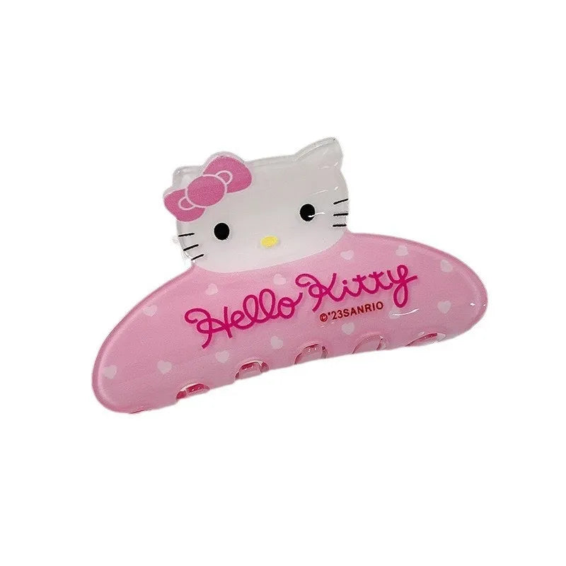 Kawaii Kitty Pink Hair Claw Clip