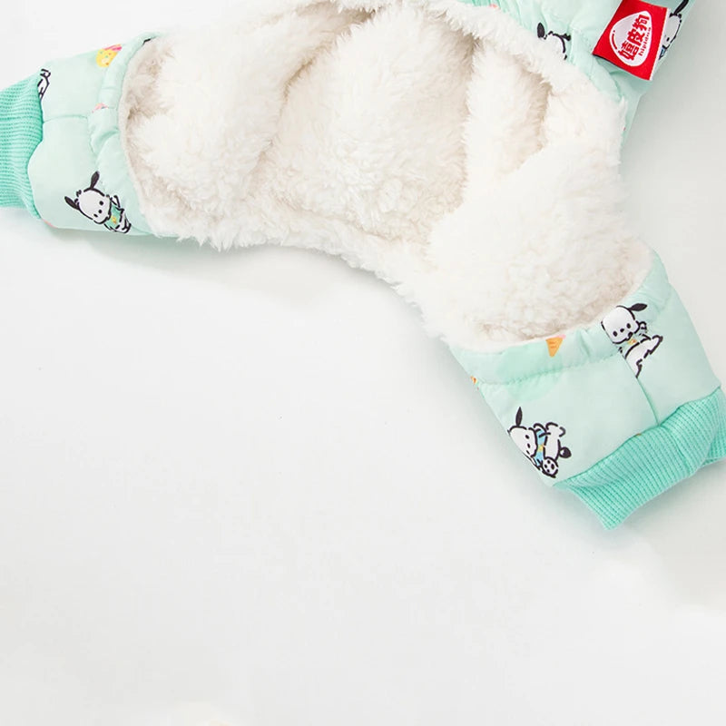 Kawaii Pochacco Fluffy Jacket for Pet