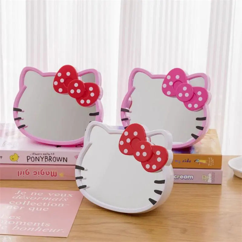 Kawaii Hello Kitty Desk Organizer with Mirror - KAWAII LULU