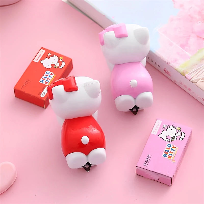 Kawaii Hello Kitty Stapler Set - KAWAII LULU