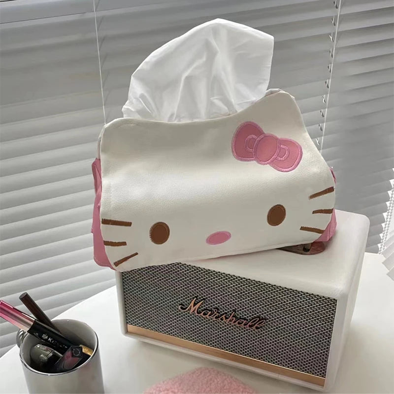 Kawaii Hello Kitty Tissue Box
