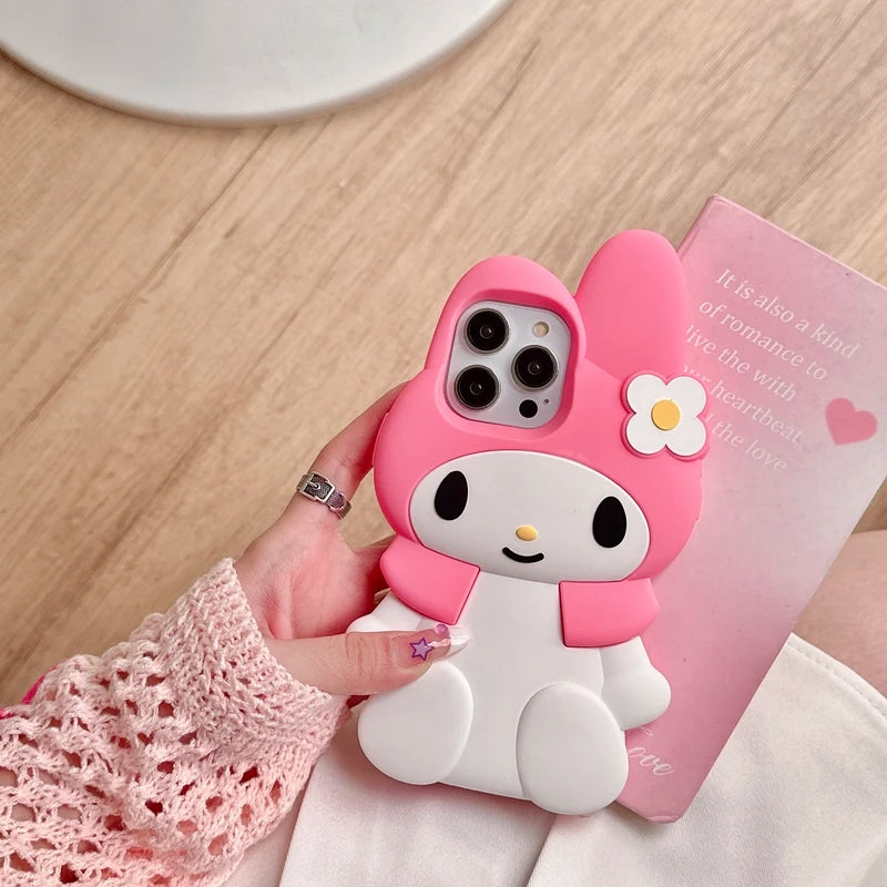 Kawaii My Melody Soft Silicone iPhone Case