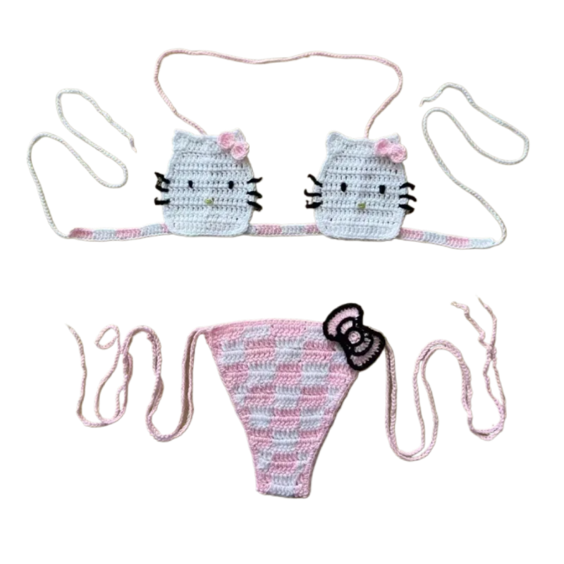 Kawaii Hello Kitty Sexy Bikini