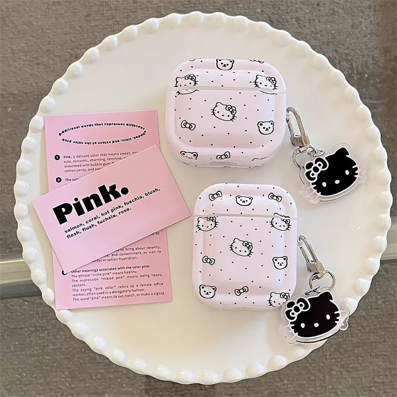 Kawaii Hello Kitty Pink AirPods Case - KAWAII LULU
