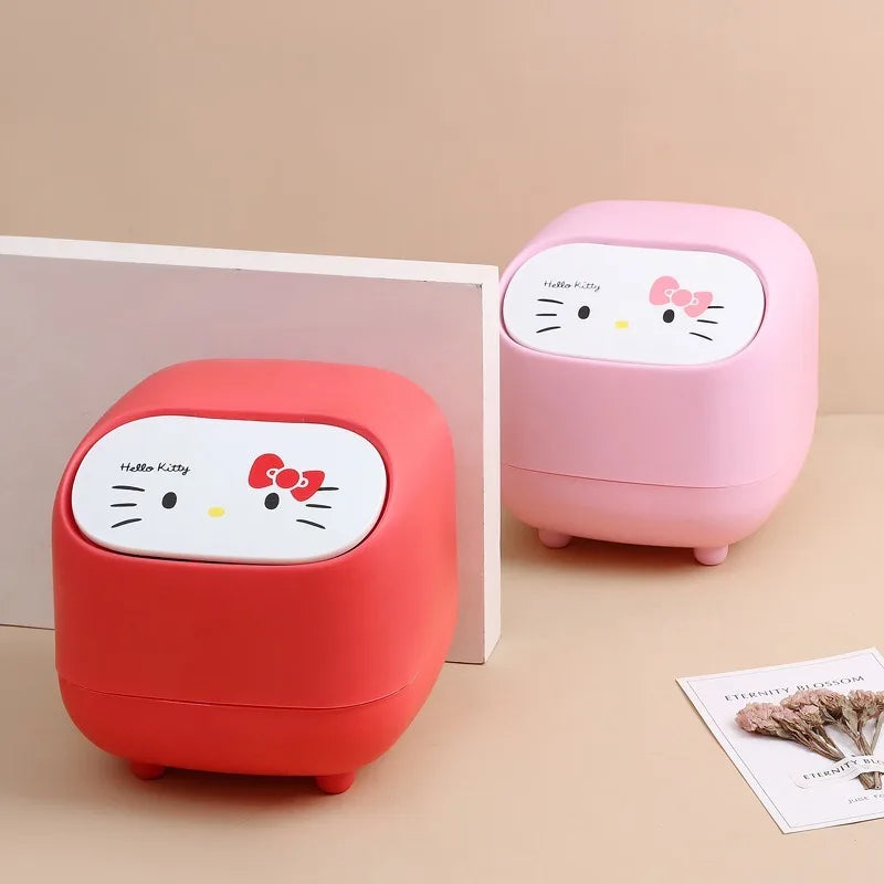 Kawaii Hello Kitty Mini Trash Can - KAWAII LULU