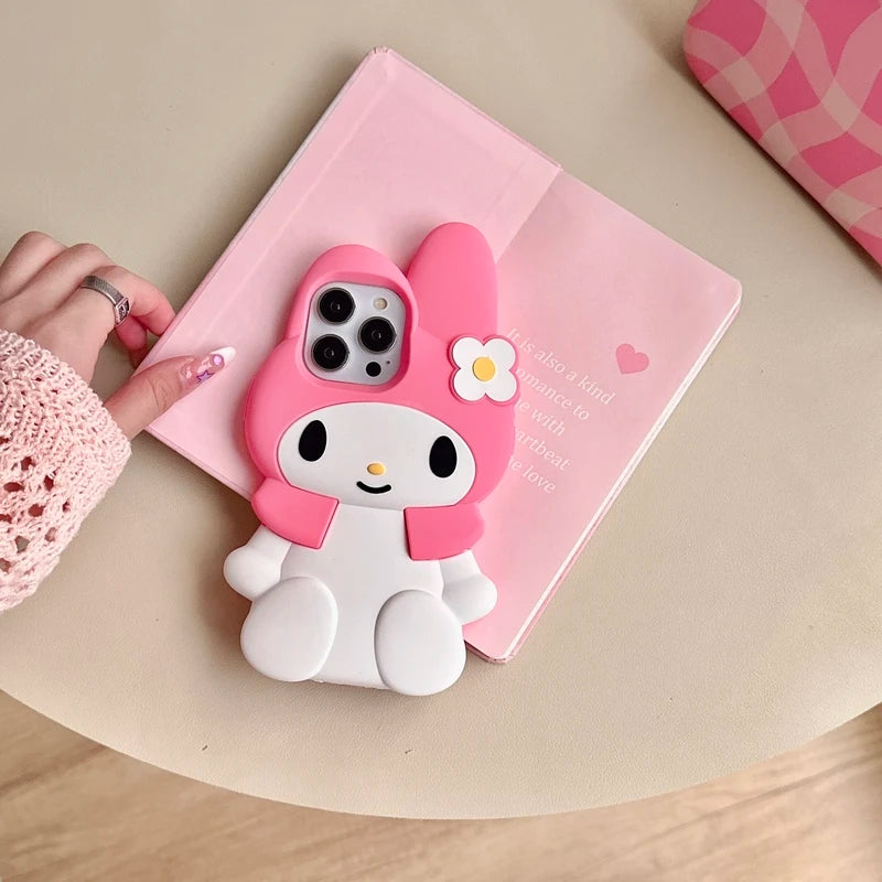 Kawaii My Melody Soft Silicone iPhone Case