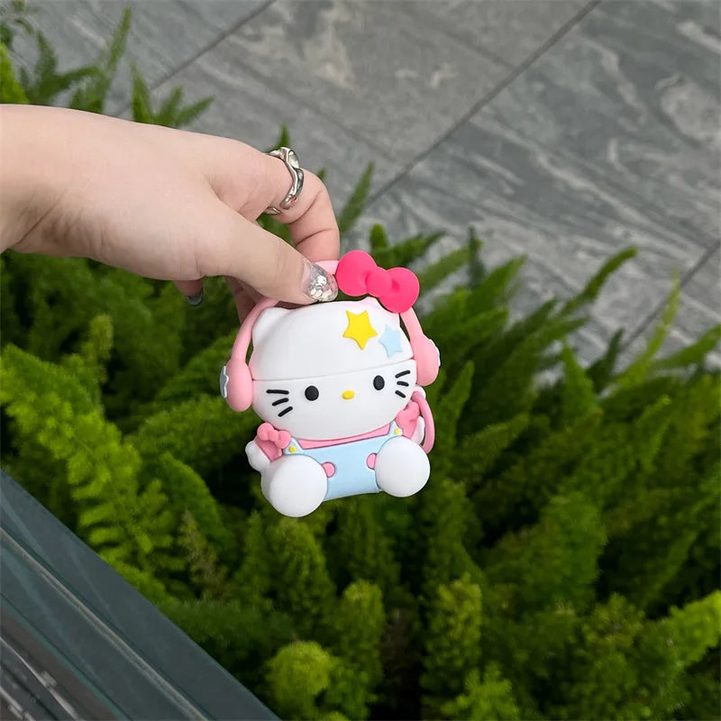 Kawaii Hello Kitty Headphone AirPods Case